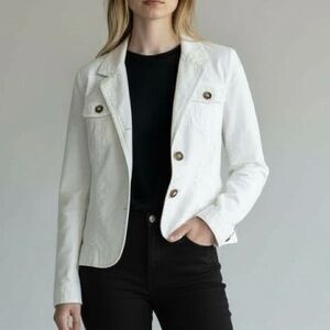 Tommy Hilfiger White Blazer Very Stretchy